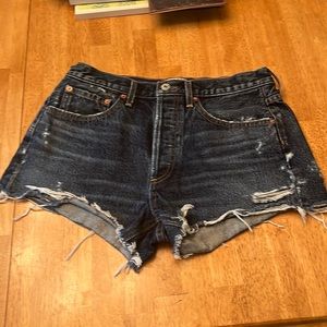 NWOT AGOLDE jean shorts 27